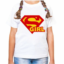 Детские футболки с прикольными надписями Super Girl