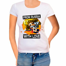 Футболка женская From Russia with love