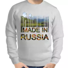 Свитшот мужской серый made in Russia 2