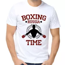 Футболка Boxing russia time арт 5392 