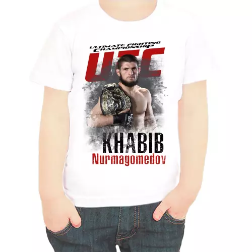 Детская футболка Хабиб Нурмагомедов 34