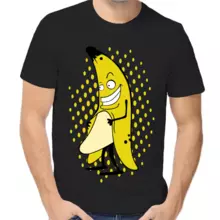 Парные футболки для двоих влюбленных банан  