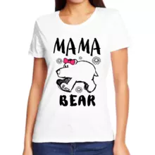 Семейная Футболка Мама bear арт 5101