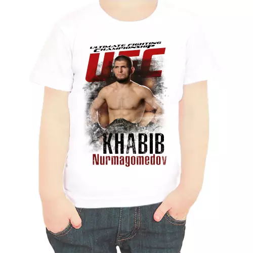 Детская футболка Хабиб Нурмагомедов 40